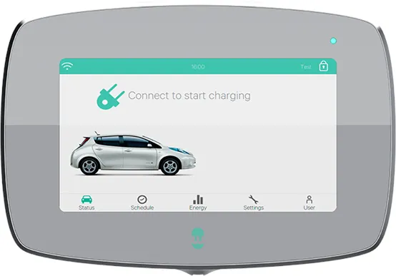 Wallbox Commander 2 Ladestation mit WLAN, 22 kW, 5 Meter, Typ 2, Weiß